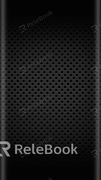Perforated plate metal texture