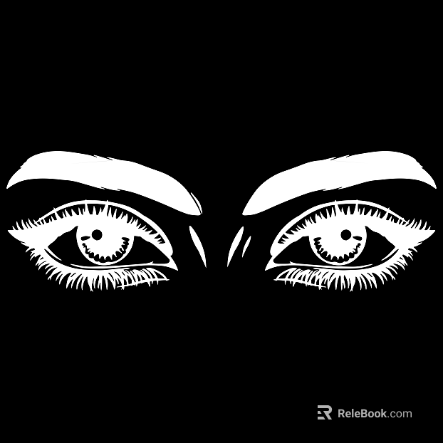 Black and white mask pattern texture pattern graphics carved graphics texture