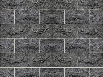 Brick wall green gray mushroom stone seamless texture (ID:ffagg73007)