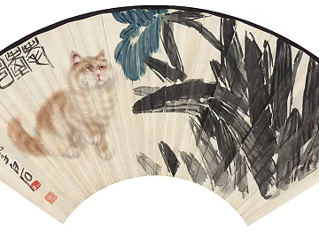 Works by Famous Chinese Calligraphers and Painters Qi Baishi Works Traditional Chinese Painting Lingnan School Traditional Chinese Painting texture (ID:ffach517906)