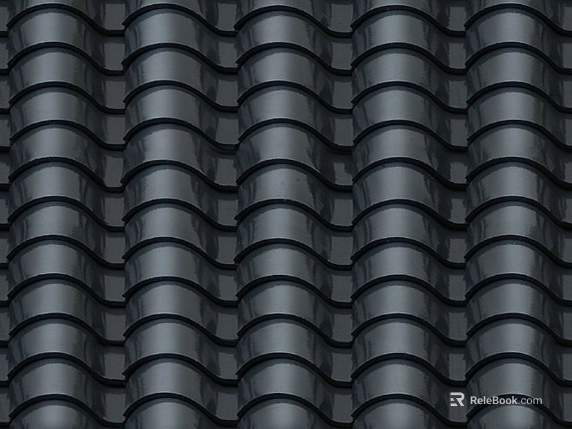 Green tile texture