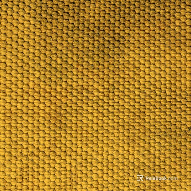 Yellow Knitted Fabric Soft Cloth texture
