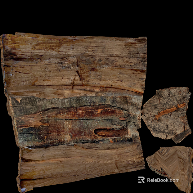 Tawny old wood wall decoration texture