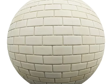 Brick wall PBR texture (ID:ffach359181)
