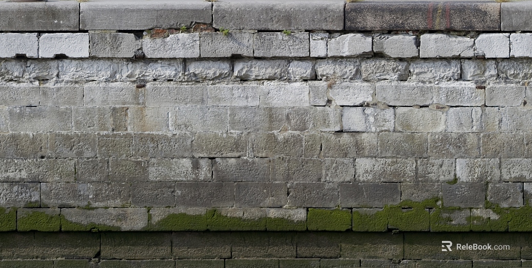 brick wall gray brick dilapidated texture