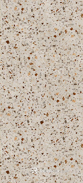 American Beige Bottom Color Dot terrazzo texture
