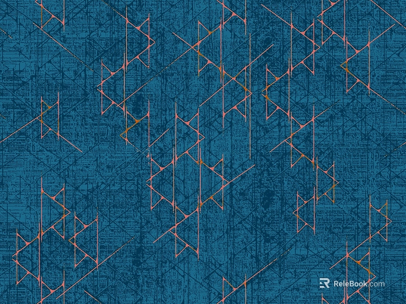 geometric carpet texture