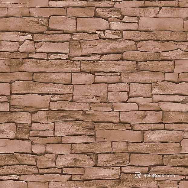 Light brown culture stone exterior wall tiles texture