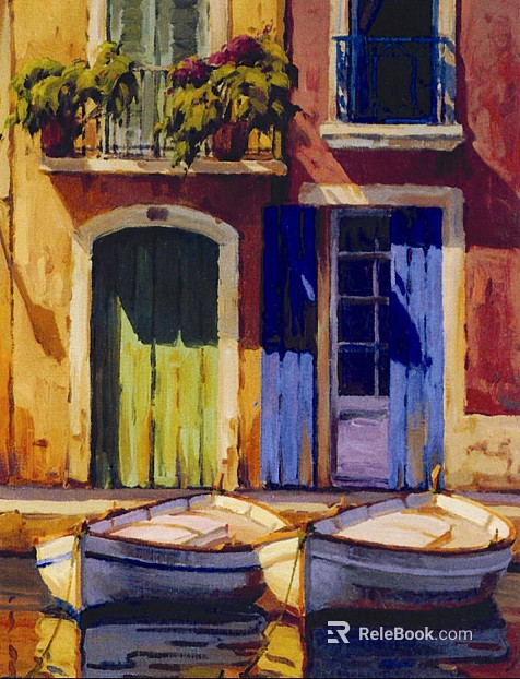 Western Master Decorative Painting texture