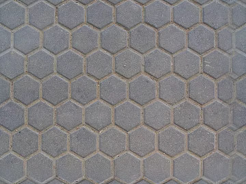 Hexagonal Brick Grey Hexagonal Brick texture (ID:ffaif3993)