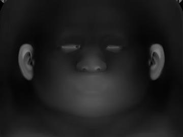 Dark Gray Character Skin Character Map texture (ID:ffaeh180766)