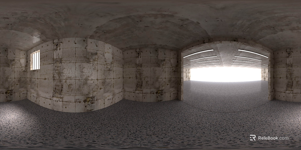 Interior Space Roughcast Room Cement Wall Daytime HDR texture