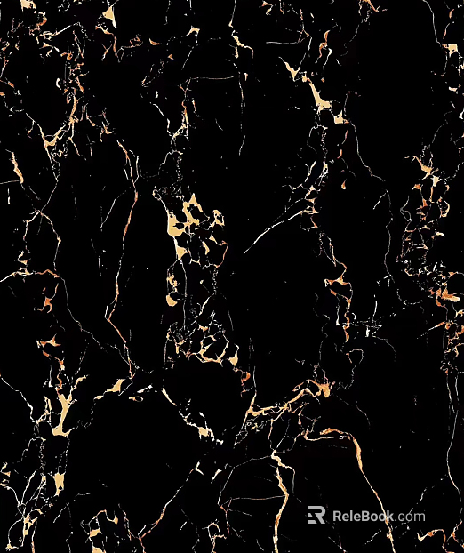 Black Golden Flower Marble texture