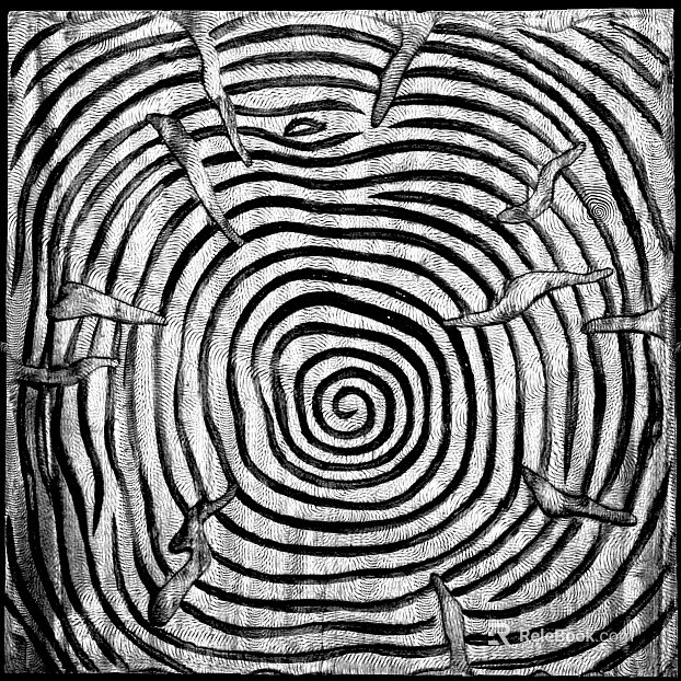 Black and White Bump texture