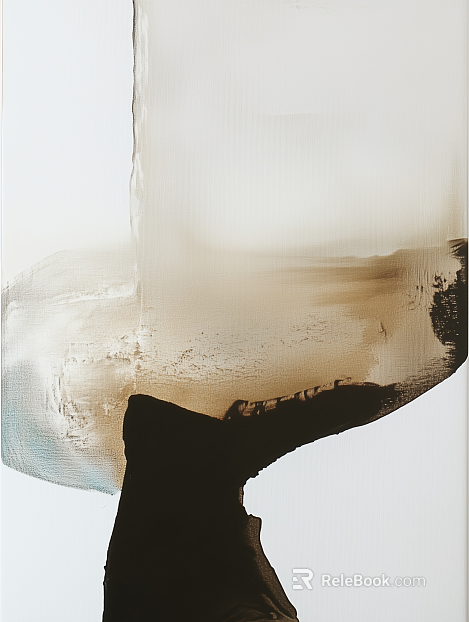 Modern Light Luxury Abstract Hanging Painting texture