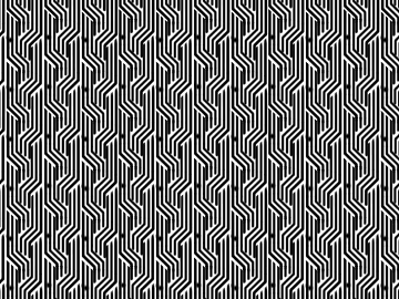 Black and white geometric line wallpaper, background wall texture (ID:ffaeh916139)