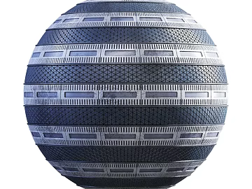 Sci-Fi Exterior Wall PBR texture (ID:ffach392824)