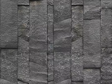 Dark gray cultured stone background wall tiles texture (ID:ffaeh436466)