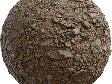 Gravel PBR texture (ID:ffach413664)