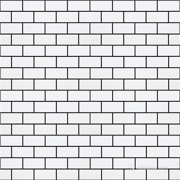 Black and white tile texture