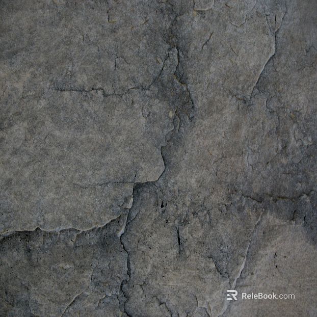 Grey rubble wall stone texture
