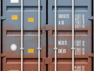 Container Front 3d model