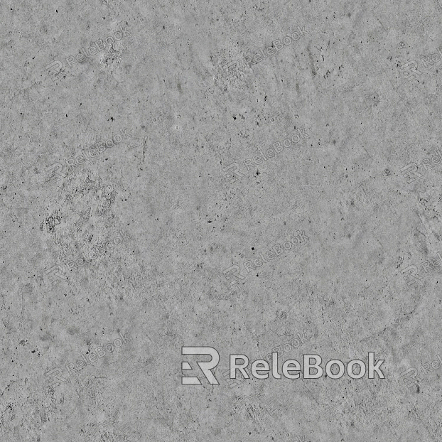 The image depicts a close-up of a rough, gray cement surface with various shades and textures, showcasing its raw, industrial character.