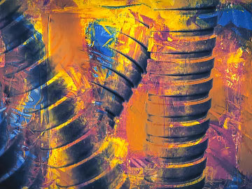 decorative painting 3d model