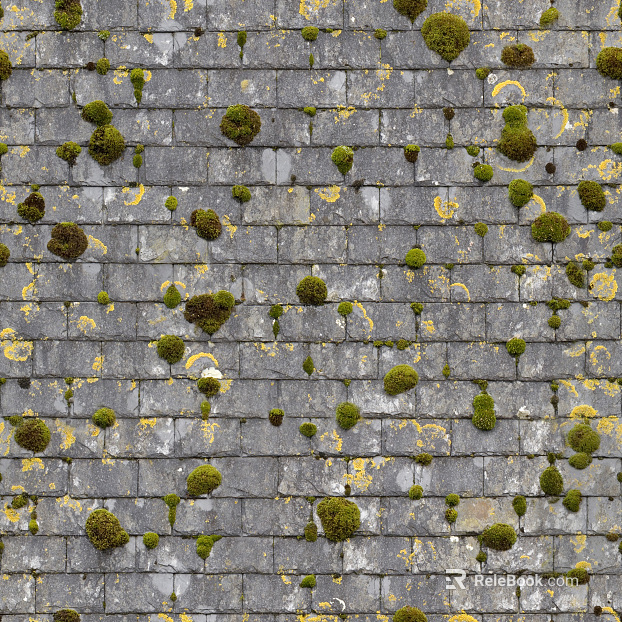 Roof material texture