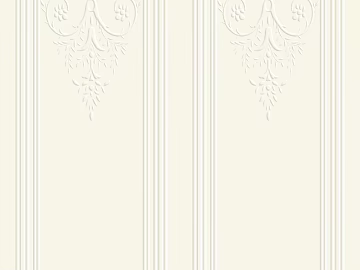 Off-white carved clapboard wall decoration 3d model