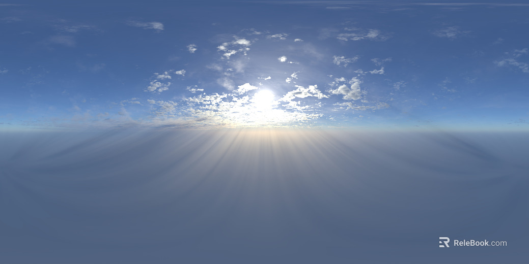 HDR sky blue sky white clouds sunset background texture