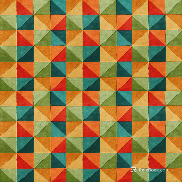 geometric carpet texture