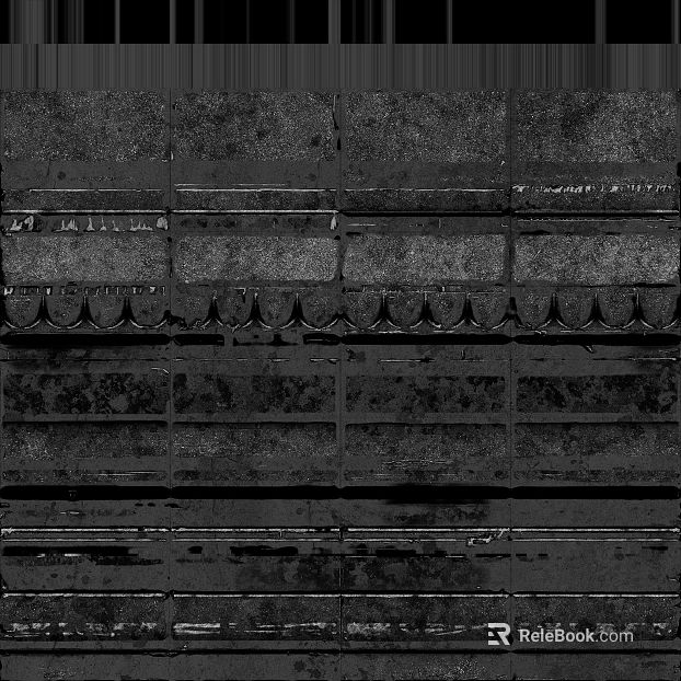 Black gray old metal plate wall decoration texture