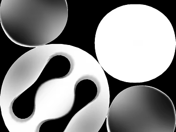 Black and White Bump Circular Map texture (ID:ffaeh329136)