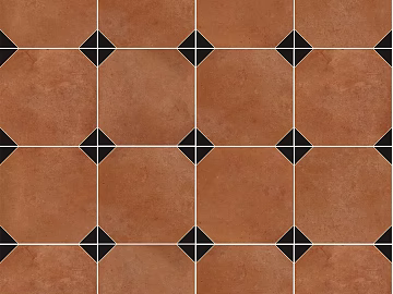 Vintage Fengyang kitchen bathroom balcony octagonal tiles texture (ID:ffaeh472227)