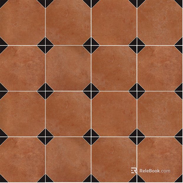 Vintage Fengyang kitchen bathroom balcony octagonal tiles texture