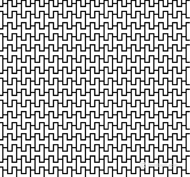 Plaid black and white bump texture