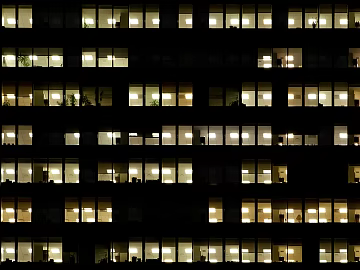 Outdoor building night view glass texture (ID:ffaag76566)