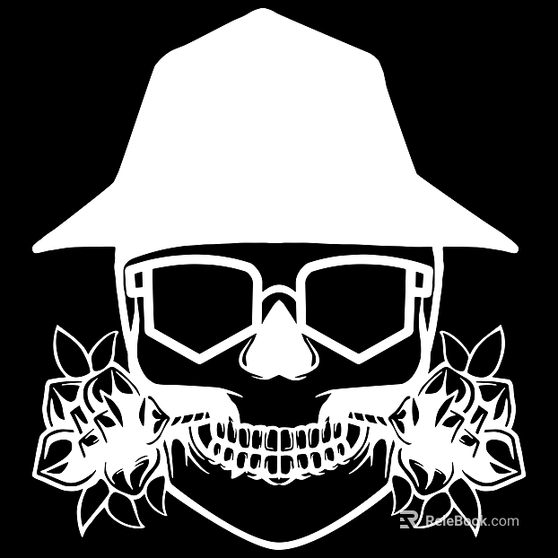 Tattoo black and white mask pattern texture pattern graphics texture