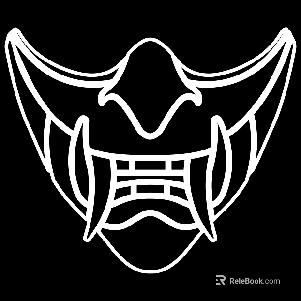 Tattoo black and white mask pattern texture texture