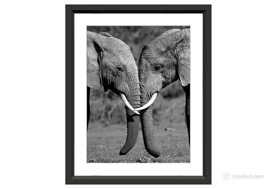 Animal painting texture