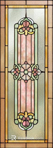 Art glass texture