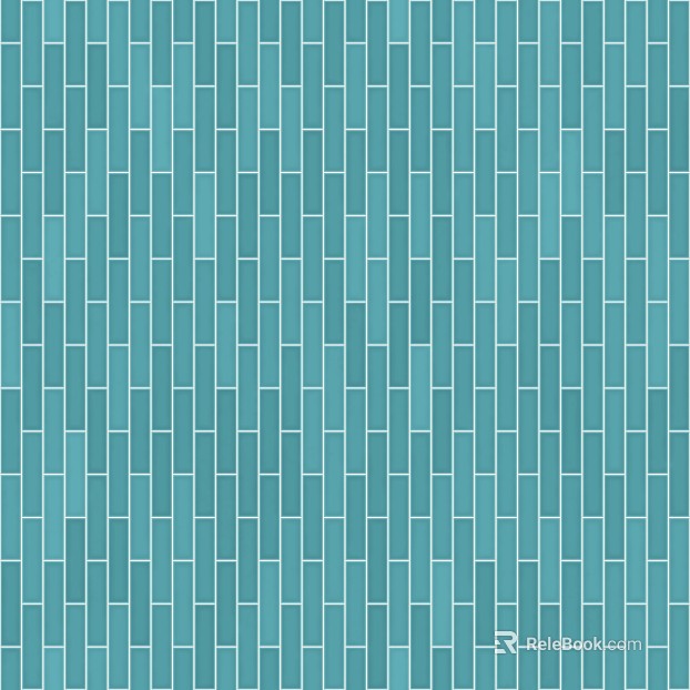 Teal striped tiles for kitchen and bathroom walls texture