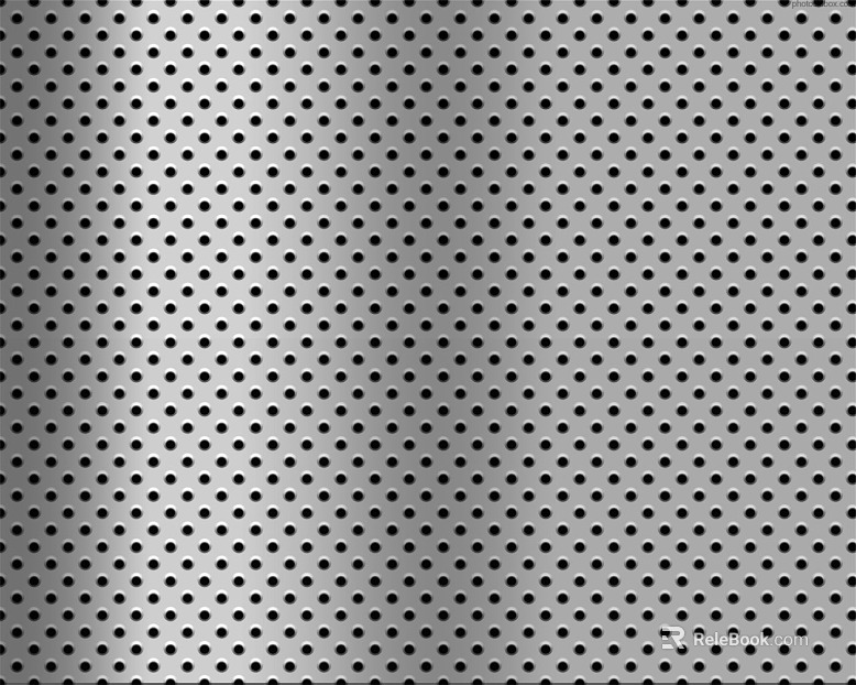 Perforated plate texture