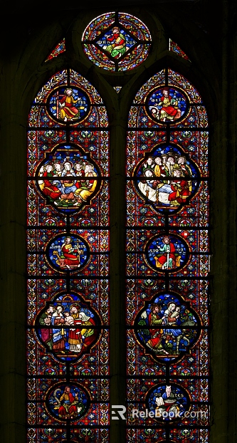 colored windows texture
