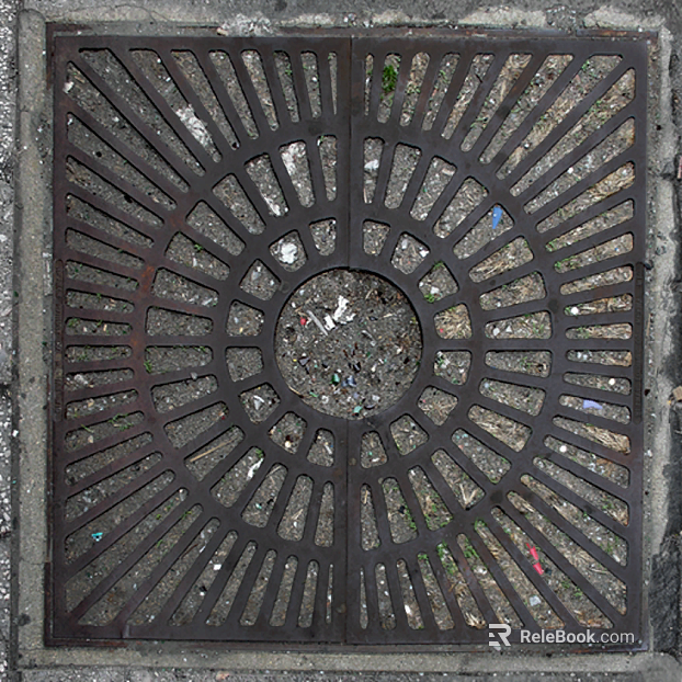 manhole cover texture