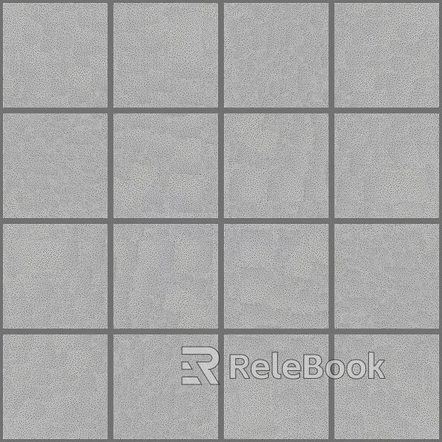 Ground black and white map texture
