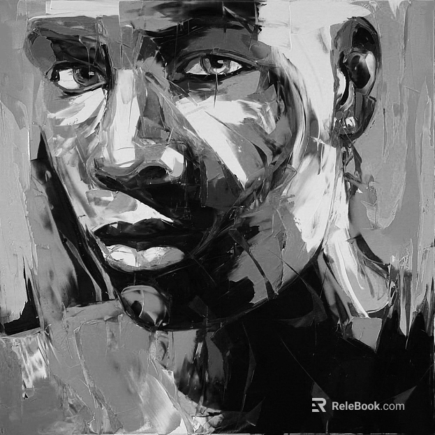 figure painting texture