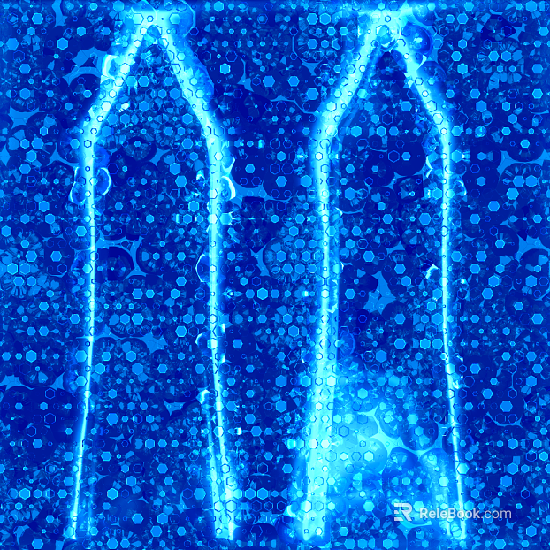 Screen material texture