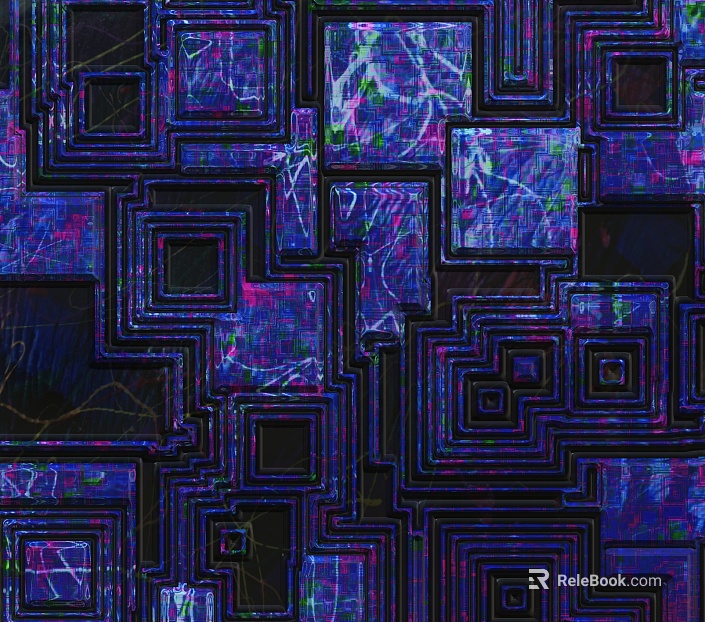 Screen material texture